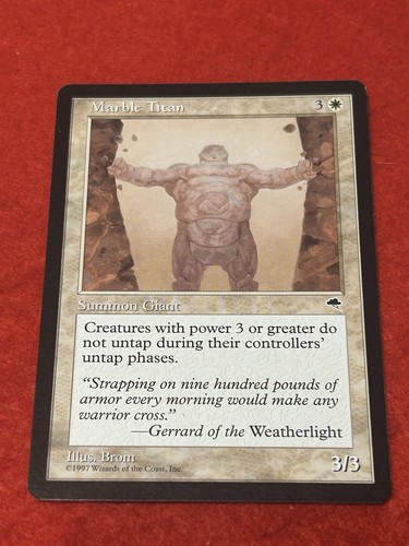 Mtg marble titan - mtg,