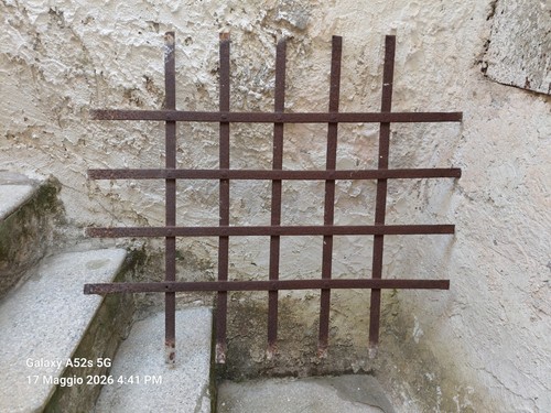 Antica grata inferriata ferro - antica,