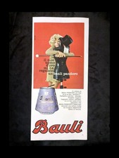 Bauli Pandoro Pubblicità Ritaglio AD 15x33,5 cm Epoca 1969 set