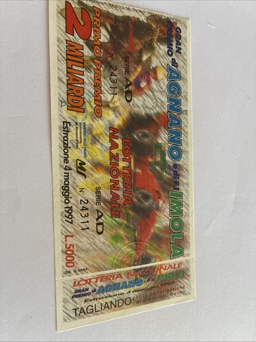 Biglietto lotteria nazionale - biglietto,