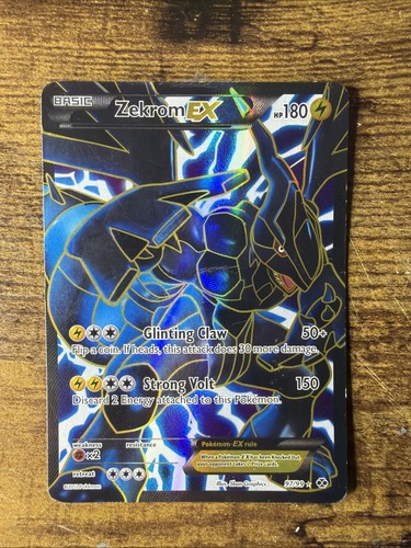 Carta pokémon tcg - carta, zekrom