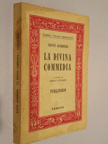 Divina commedia purgatorio - commedia,