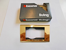 BTICINO LIVING CLASSIC 4750OR -2PEZZI- PLACCA SCHUKO + 1 FRUTTO LIVING