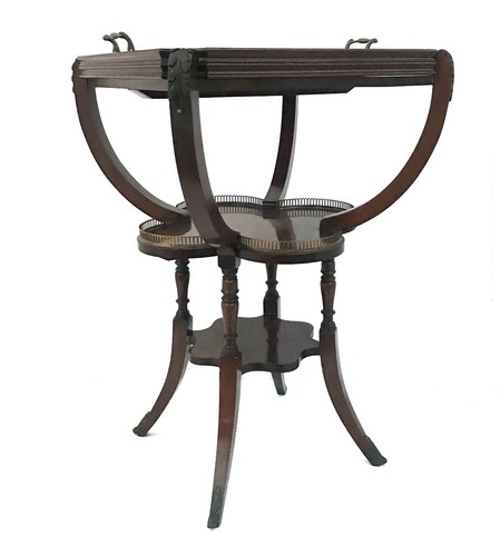 Tavolino liberty mogano - mogano, e