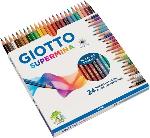 Giotto supermina pastelli - pastelli, a