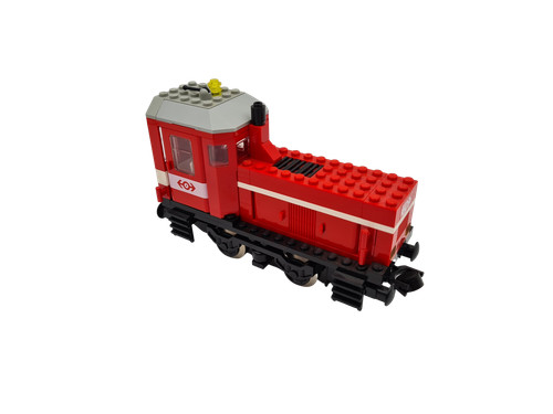 Lego treno ferrovia 4563 - ferrovia,