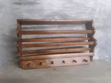 Vecchia Piattaia Tirolese In Legno Di Cirmolo