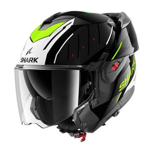 Casco modulare ribaltabile