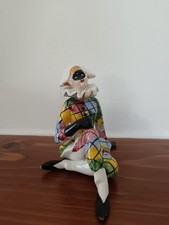 Ceramica vintage  ( Arlecchino) anni 50/70 del novecento