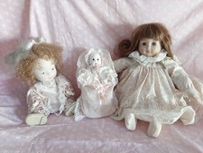 3 Bambole da collezione
