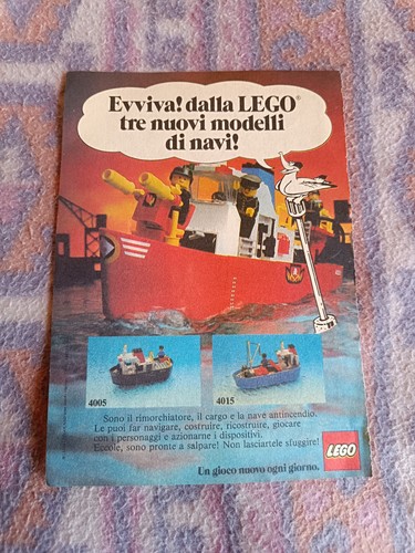 Pubblicità 1983 lego - 1983,