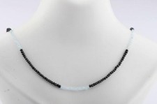 Collana Spinello Topazio Blu