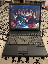 Vintage Laptop Olivetti Xtrema 2426 Pentium II 233 MHz Windows 98 RS232