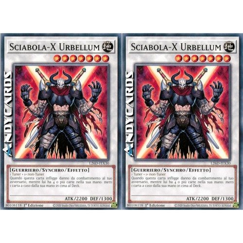 Sciabola urbellum - sciabola-x, •