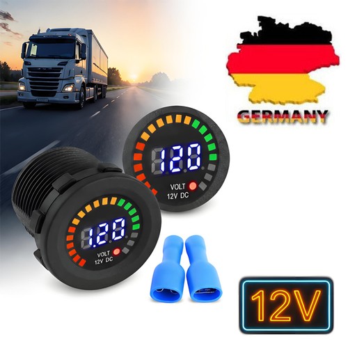 Voltmetro 12v led - voltmetro,