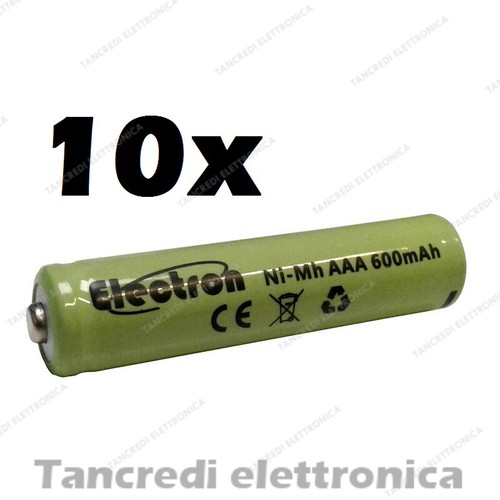 10x batteria aaa mini - 10x,