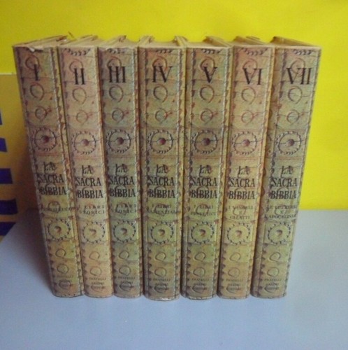 Sacra bibbia volumi completa - bibbia,