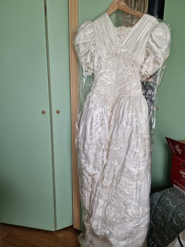 Abito sposa raso - abito,