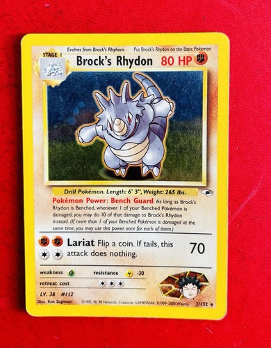 Lotto carte pokemon brock - lotto,
