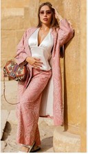 kimono e pantaloni rustici