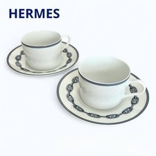 Set 2 tazze da tè e piattini