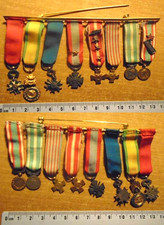 MÉDAILLE - BARRETTE DE 8
