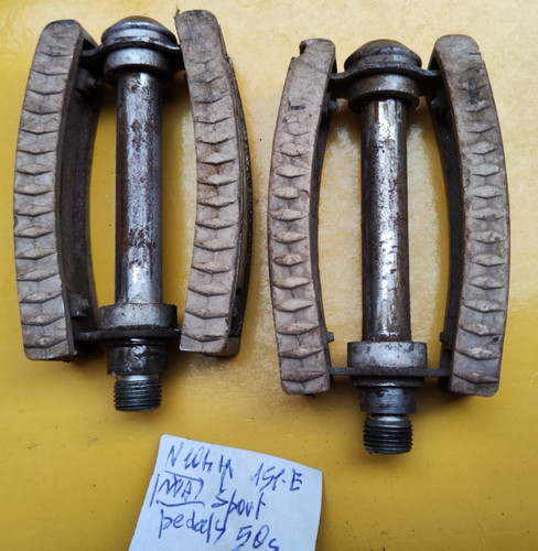 Old sports pedals - sports, wa