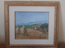 Dipinto Ad Olio Su Tavola