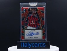 2023-24 PANINI SELECT CLARENCE SEEDORF AUTOGRAFATO RED
