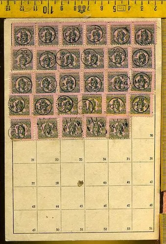 Tessera libretto con - tessera, marche