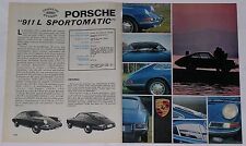 Test Drive Prova 1968 PORSCHE 911 L SPORTOMATIC