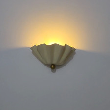 Applique In Ottone Ondulato