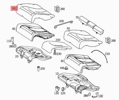 Mercedes c209 clk rivestimento - mercedes,