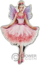 ZUCCHERO PRUGNA FATA schiaccianoci 1 oz moneta argento 2$ Isole Salomone 2024