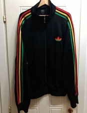 Giacca Adidas Jamaica 🇯🇲 Adidas Jacket tracksuit jacket Rasta M Felpa Reggae 