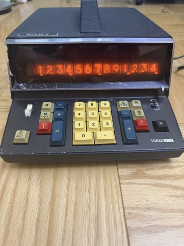 Calcolatrice vintage sony - calcolatrice,