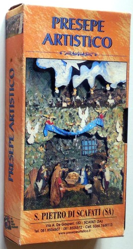 Vhs videocassetta presepe - videocassetta,