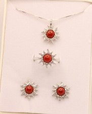 ORECCHINI CIONDOLO ANELLO SOLE