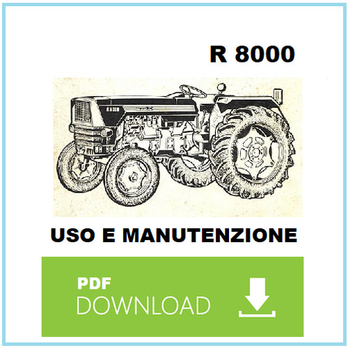 Trattore landini r8000 - trattore, dt