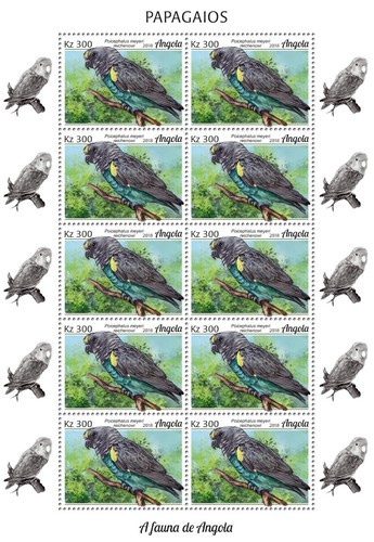 Francobolli pappagalli mnh - pappagalli,