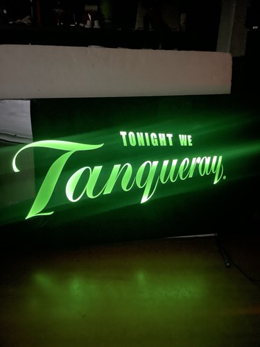Insegna luminosa gin tanqueray - luminosa,