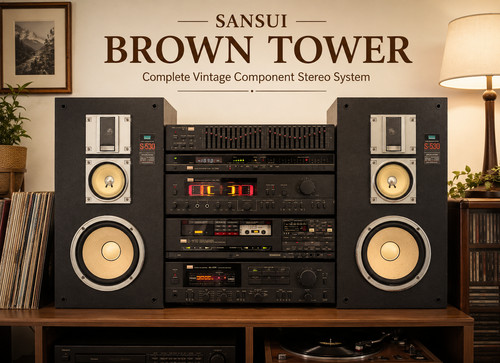 Sansui brown tower - sansui,