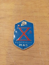 PLACCA ALLUMINIO   SMALTATO X MAS CM 7,5 X 4,5 