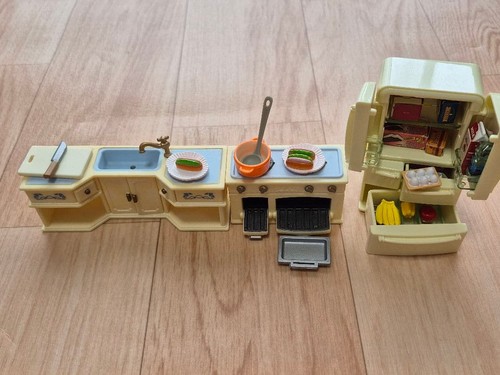 Sylvanian families set - families, cucina