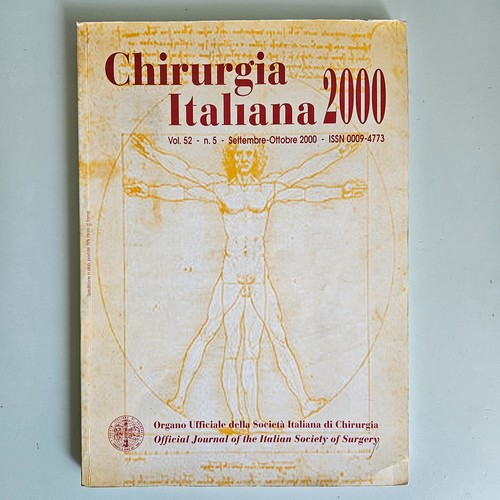 Chirurgia italiana 2000 vol - italiana,