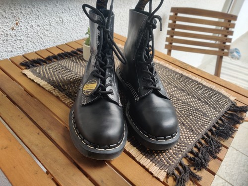 Stivali pelle martens - stivali, in