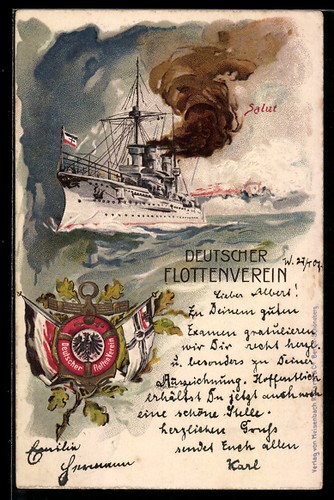 Lithographie della nave - lithographie,