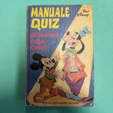 WALT DISNEY  MANUALE QUIZ FEBO