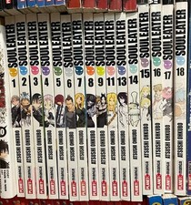 SOUL EATER manga da 1 a 9,  11  da 13 a 18