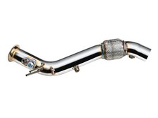 Downpipe in acciaio inox per